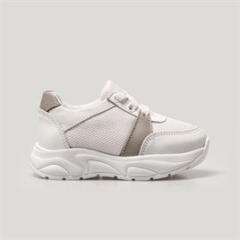 Merli&Rose Run Sneaker | Beyaz-Gri
