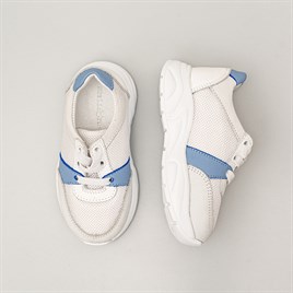 Merli&Rose Run Sneaker | Beyaz-Mavi