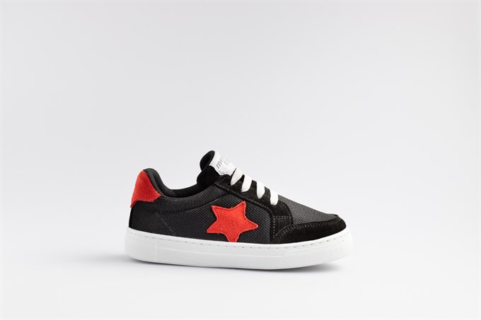 Merli&Rose Star Sneaker | Siyah-Mercan